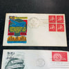 U.S. Air Mail FDC Cachet Lot of 2 1948 1949 Postal Covers Stamps Scott C38 C44