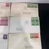 WWII Military FDC Lot of 8 1940 1942 Postal Covers Stamps Scott 899 900 901 905