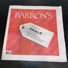 Barron's Newspaper Magazine November 21 2022 Retailer Stocks Investing India