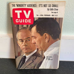 TV Guide May 6 1967 Harry Morgan Jack Webb Dragnet John Banner Hogans Heroes