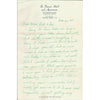 1951 St. Francis Hotel Hollywood CA Vtg Letter Stationery Letterhead Envelope