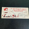 Mansfield Printing Co. Ink Blotter Vintage Pinup Patriotic Train Ohio