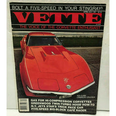 Vette Magazine April May 1981 Corvette Stingray Twin-Turbo Big Block Cafe Racer