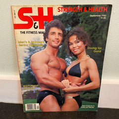 Strength & Health September 1983 vintage magazine bodybuilding