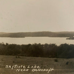 Baptiste Lake RPPC Postcard Bancroft Canada Vintage Early 1900s