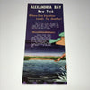 1940s 1000 Islands Alexandria Bay Brochure Vintage NY Bikini Pinup Girl