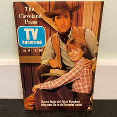 TV Showtime January 11-18 1980 magazine Charles Frank Susan Blanchard Maverick