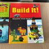 Build It! World of Animals and Imagine Your World Instruction Books for Lego New