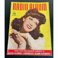 Radio Album #1 Spring 1942 Gene Krupa Orson Welles FIRST ISSUE Dinah Shore