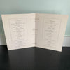 French Line 1959 Tourist Class Menus Lot of 4 S.S. Flandre Cruise Line Ship Travel