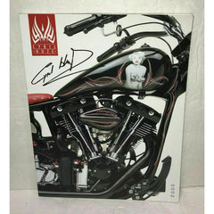 Cyril Huze Signed 2005 Catalog Absolute Custom Motorcycles & Parts Autograph