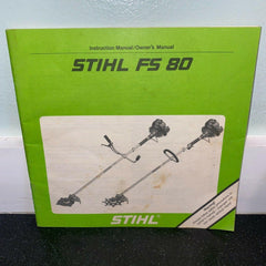 Stihl FS 80 Brushcutter Owner's Manual Instruction FS80 E AVE RE AVRE Vintage