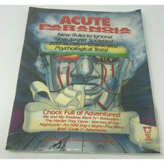 Acute Paranoia Rulebook Adventures NOS Sealed RPG 1986 West End Games