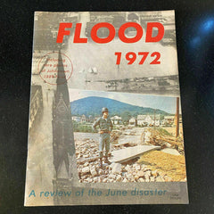 Johnstown PA Flood Commemorative 1972 Booklet Natural Disaster History